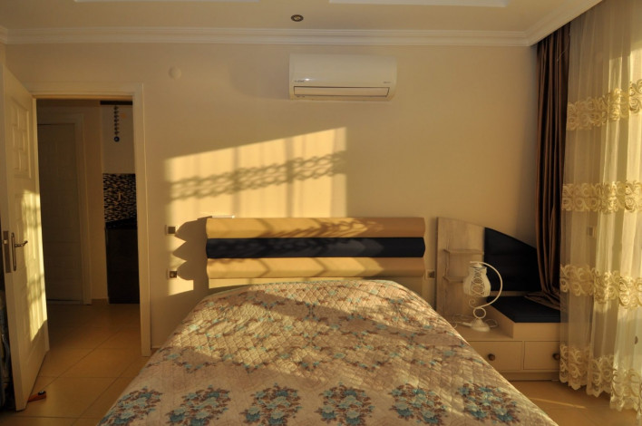 Квартира 1+1 с видом на море в Махмутларе, 65 м2 - Ракурс 22