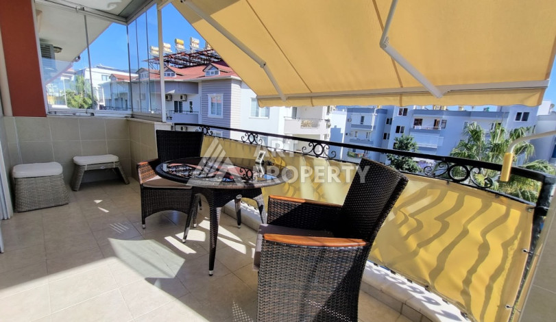 Двухуровневая квартира с мебелью и бытовой техникой в районе Оба, планировка 3+1, 125м2 - Ракурс 21