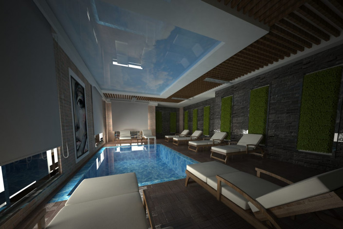 Новый жилой комплекс в Махмутлар со своим собственным пляжем, 60-110 м2 - Ракурс 3