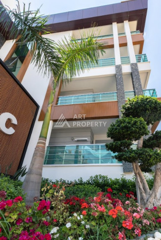 Стильный дуплекс планировки 4+1 в районе Оба,  240м2 - Ракурс 7