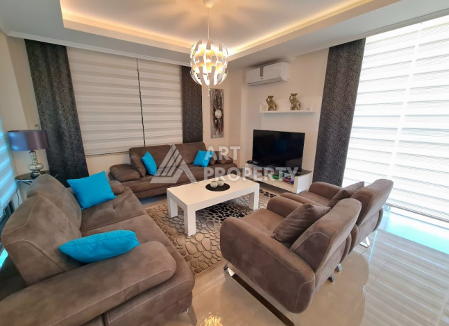 Стильный дуплекс планировки 4+1 в районе Оба,  240м2 - Ракурс 16