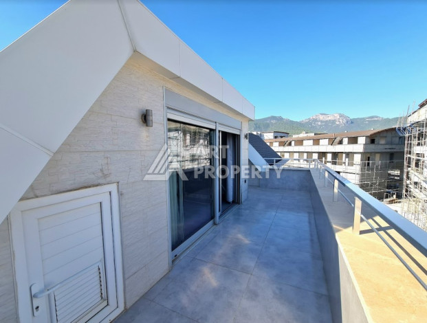 Стильный дуплекс планировки 4+1 в районе Оба,  240м2 - Ракурс 31