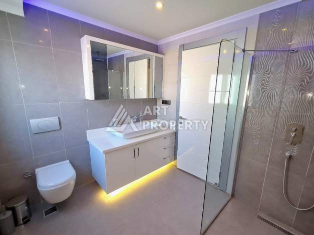 Стильный дуплекс планировки 4+1 в районе Оба,  240м2 - Ракурс 35