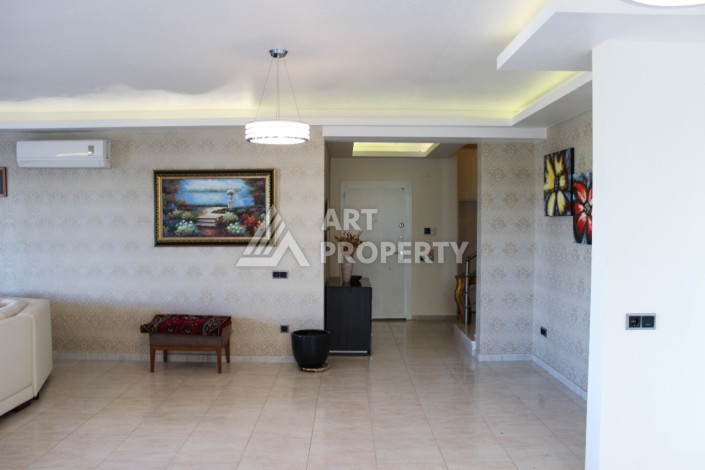 Двухуровневые апартаменты 4+1, 250м2, в благоустроенном комплексе района Оба - Ракурс 3