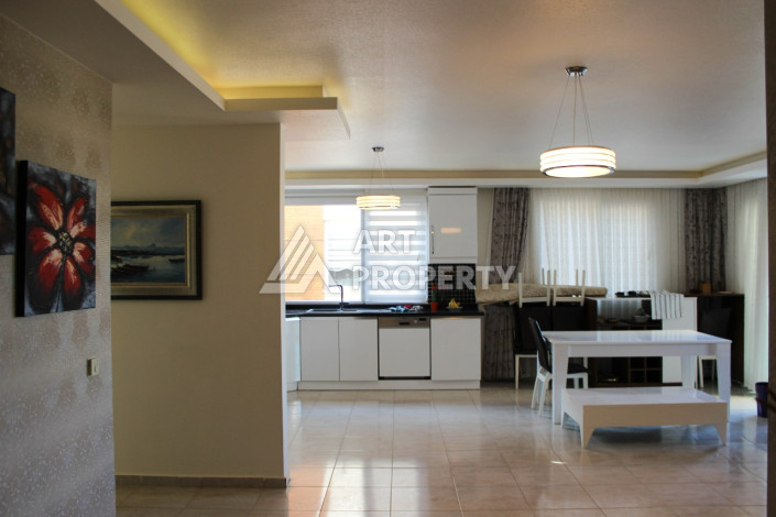 Двухуровневые апартаменты 4+1, 250м2, в благоустроенном комплексе района Оба - Ракурс 4