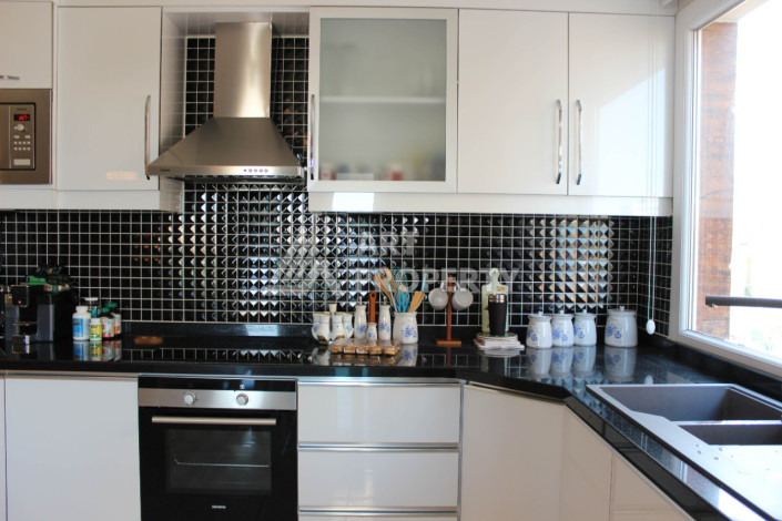 Двухуровневые апартаменты 4+1, 250м2, в благоустроенном комплексе района Оба - Ракурс 6