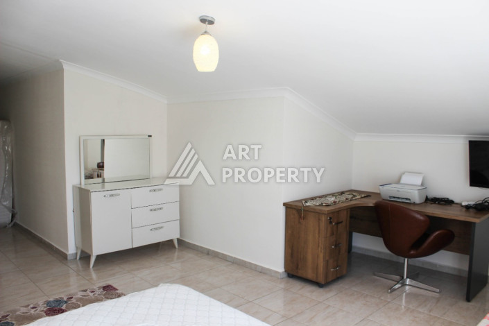 Двухуровневые апартаменты 4+1, 250м2, в благоустроенном комплексе района Оба - Ракурс 8