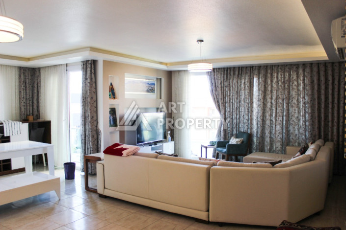 Двухуровневые апартаменты 4+1, 250м2, в благоустроенном комплексе района Оба - Ракурс 9