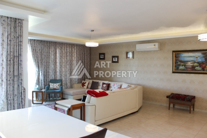 Двухуровневые апартаменты 4+1, 250м2, в благоустроенном комплексе района Оба - Ракурс 10