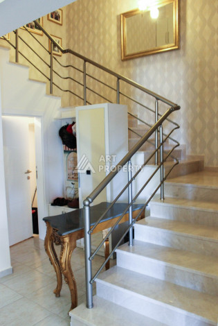 Двухуровневые апартаменты 4+1, 250м2, в благоустроенном комплексе района Оба - Ракурс 13