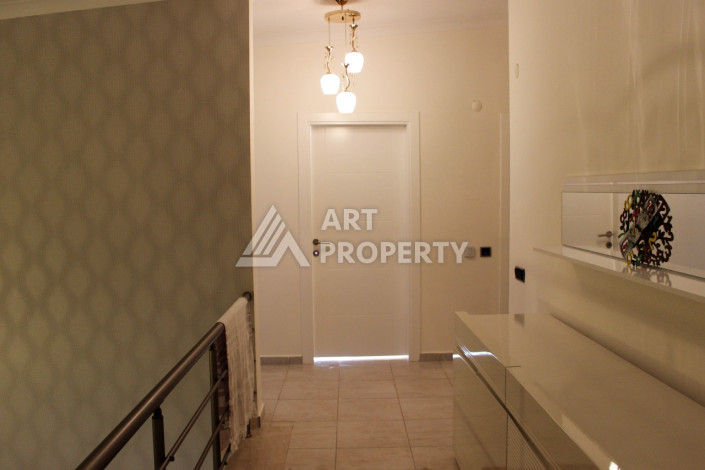 Двухуровневые апартаменты 4+1, 250м2, в благоустроенном комплексе района Оба - Ракурс 15