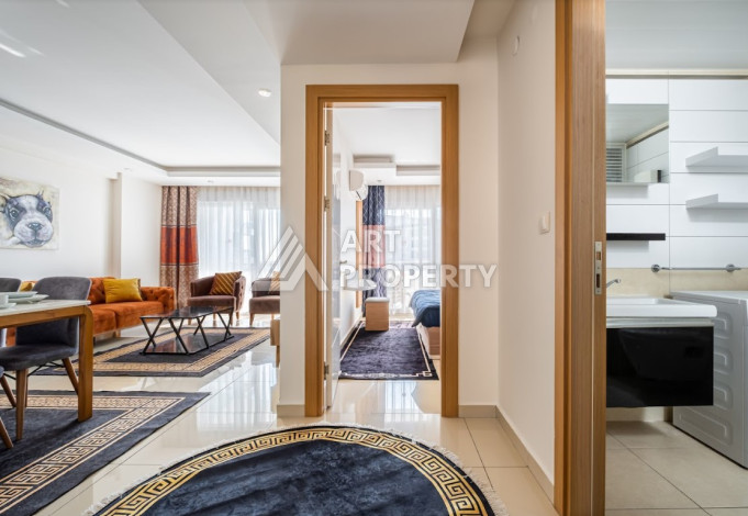 Просторные апартаменты в шикарном комплексе в районе Джикджилли, планировка 1+1, 77м2 - Ракурс 7