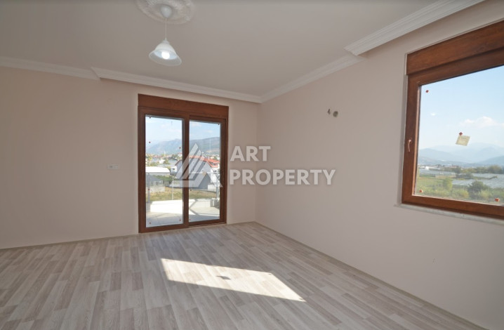 Дуплекс с потрясающим видом на горы планировки 2+1 в Газипаше, 95м2 - Ракурс 9