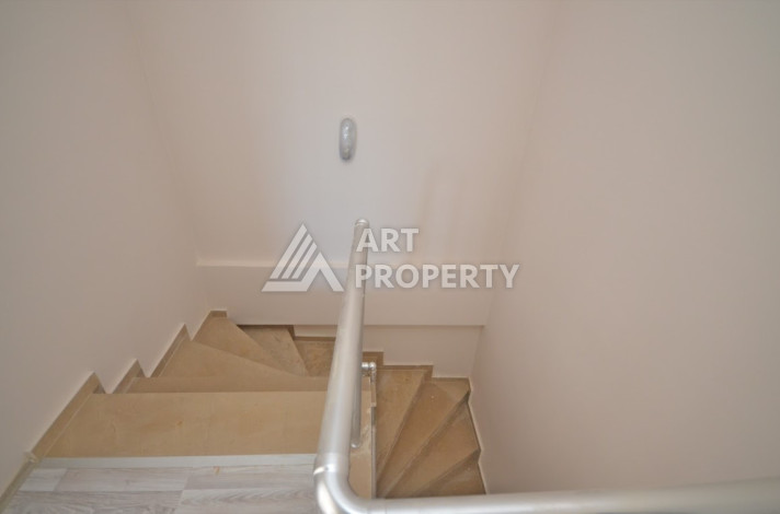 Дуплекс с потрясающим видом на горы планировки 2+1 в Газипаше, 95м2 - Ракурс 16