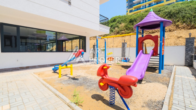 Квартира планировки 1+1 в комплексе с развитой инфраструктурой в районе Махмутлар, 55м2 - Ракурс 3