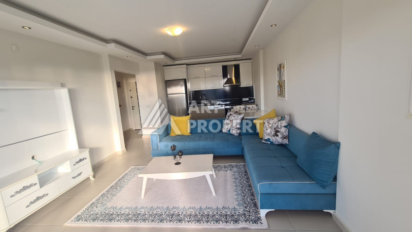 Меблированная квартира планировки 1+1 в районе Махмутлар, 70м2 - Ракурс 6