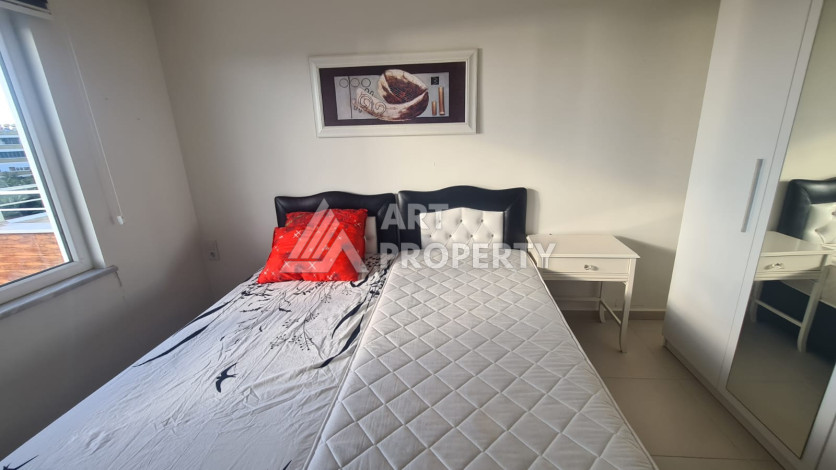 Меблированная квартира планировки 1+1 в районе Махмутлар, 70м2 - Ракурс 16