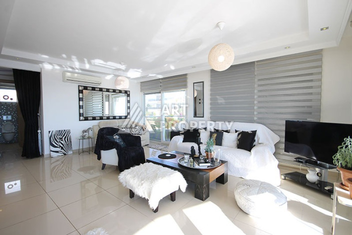 Невероятный дуплекс с видом на Средиземное море планировки 4+1 с хамамом в районе Конаклы, 300м2 - Ракурс 15