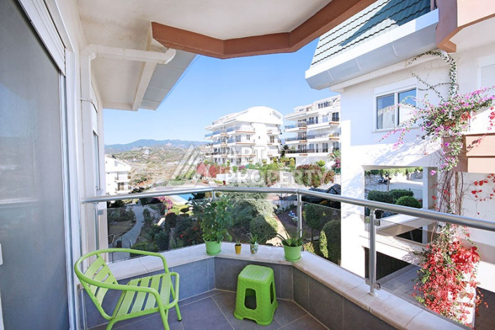 Невероятный дуплекс с видом на Средиземное море планировки 4+1 с хамамом в районе Конаклы, 300м2 - Ракурс 20