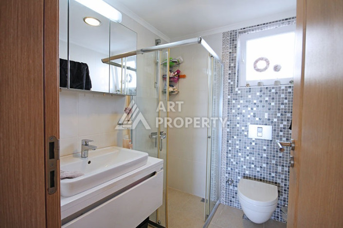 Невероятный дуплекс с видом на Средиземное море планировки 4+1 с хамамом в районе Конаклы, 300м2 - Ракурс 31