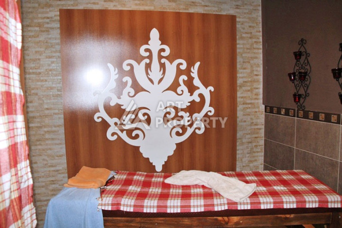 Невероятный дуплекс с видом на Средиземное море планировки 4+1 с хамамом в районе Конаклы, 300м2 - Ракурс 53