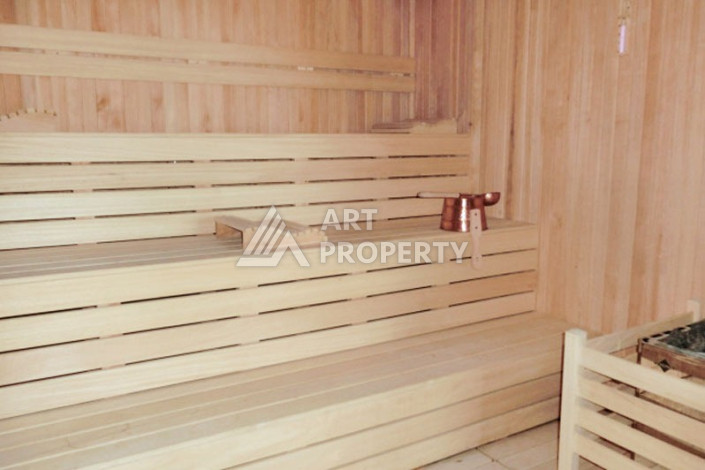 Невероятный дуплекс с видом на Средиземное море планировки 4+1 с хамамом в районе Конаклы, 300м2 - Ракурс 54