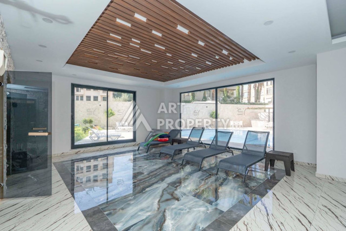 Стильные апартаменты с видом на смотровую площадку I love Alanya планировки 1+1, 56м2 - Ракурс 4