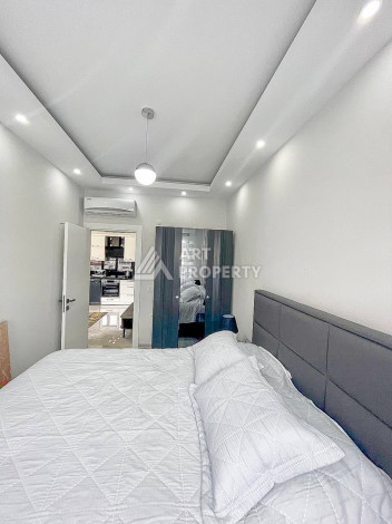 Стильные апартаменты с видом на смотровую площадку I love Alanya планировки 1+1, 56м2 - Ракурс 10