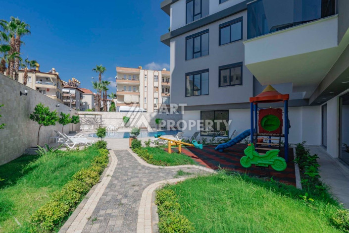 Стильные апартаменты с видом на смотровую площадку I love Alanya планировки 1+1, 56м2 - Ракурс 18