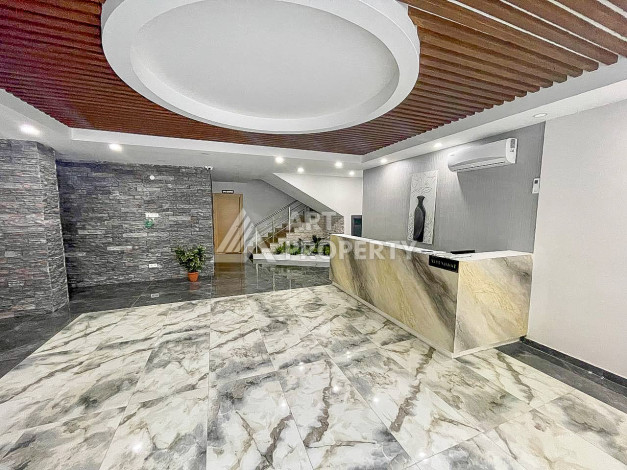 Стильные апартаменты с видом на смотровую площадку I love Alanya планировки 1+1, 56м2 - Ракурс 27