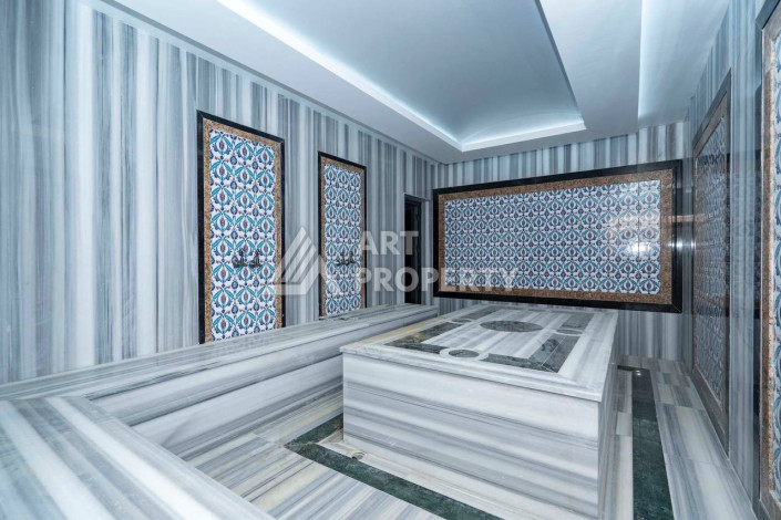 Стильные апартаменты с видом на смотровую площадку I love Alanya планировки 1+1, 56м2 - Ракурс 28