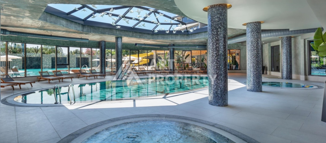 Апартаменты в комплексе класса люкс планировки 1+1 в районе Каргыджак, 62м2 - Ракурс 3