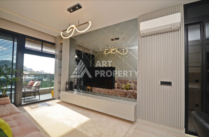 Апартаменты в комплексе класса люкс планировки 1+1 в районе Каргыджак, 62м2 - Ракурс 8