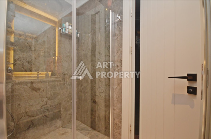 Апартаменты в комплексе класса люкс планировки 1+1 в районе Каргыджак, 62м2 - Ракурс 9