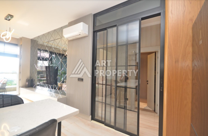 Апартаменты в комплексе класса люкс планировки 1+1 в районе Каргыджак, 62м2 - Ракурс 10