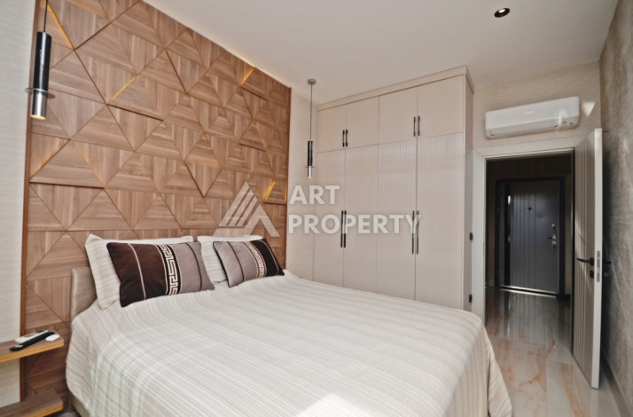 Апартаменты в комплексе класса люкс планировки 1+1 в районе Каргыджак, 62м2 - Ракурс 12