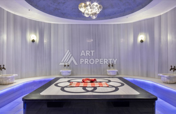 Апартаменты в комплексе класса люкс планировки 1+1 в районе Каргыджак, 62м2 - Ракурс 22