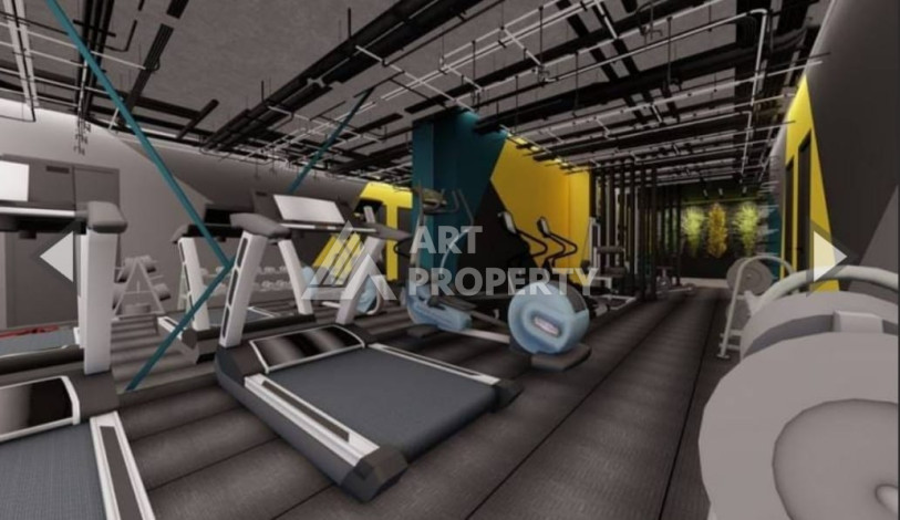 Шикарные апартаменты планировки 1+1 в районе Махмутлар, 55м2 - Ракурс 15