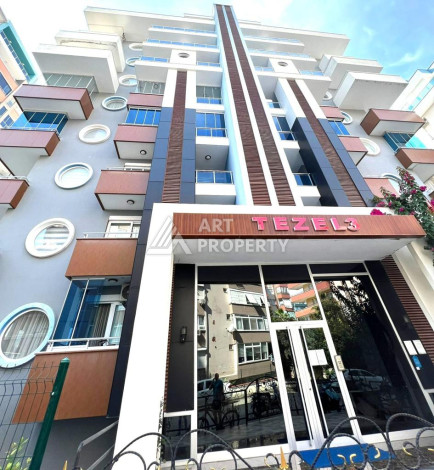 Меблированные апартаменты планировки 1+1 с большим балконом в районе Махмутлар, 60м2 - Ракурс 0