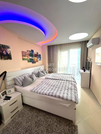 Меблированные апартаменты планировки 1+1 с большим балконом в районе Махмутлар, 60м2 - Ракурс 8