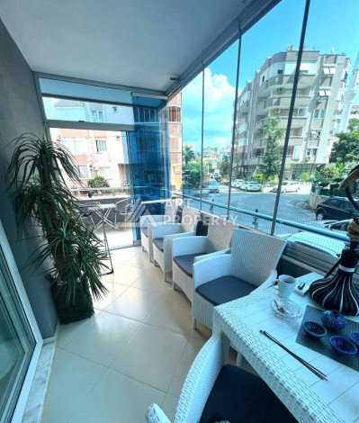 Меблированные апартаменты планировки 1+1 с большим балконом в районе Махмутлар, 60м2 - Ракурс 16