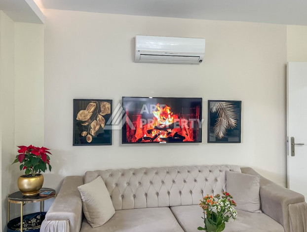 Меблированные апартаменты планировки 1+1 в районе Махмутлар, 65м2 - Ракурс 11