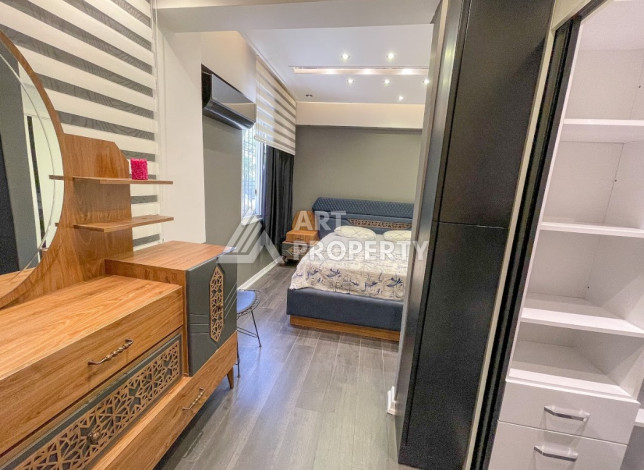 Квартира с дизайнерским ремонтом планировки 2+1 в Алании, 120м2 - Ракурс 5