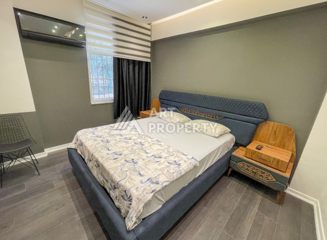 Квартира с дизайнерским ремонтом планировки 2+1 в Алании, 120м2 - Ракурс 7