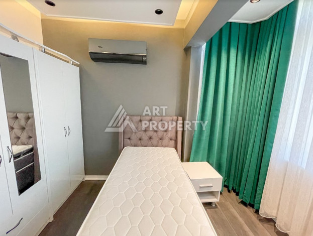 Квартира с дизайнерским ремонтом планировки 2+1 в Алании, 120м2 - Ракурс 13