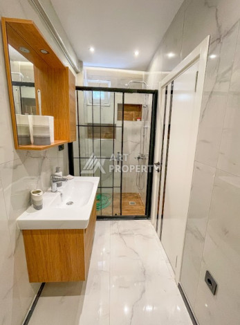 Квартира с дизайнерским ремонтом планировки 2+1 в Алании, 120м2 - Ракурс 16