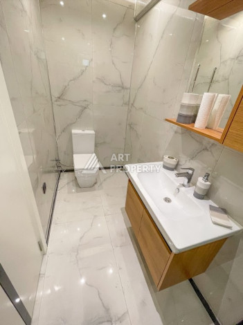 Квартира с дизайнерским ремонтом планировки 2+1 в Алании, 120м2 - Ракурс 17