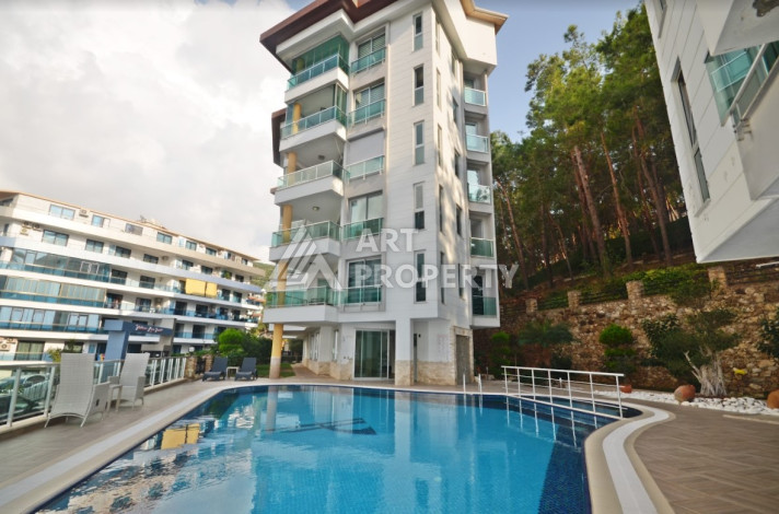 Апартаменты с видом на море планировки 2+1 в районе Каргыджак, 115м2 - Ракурс 2