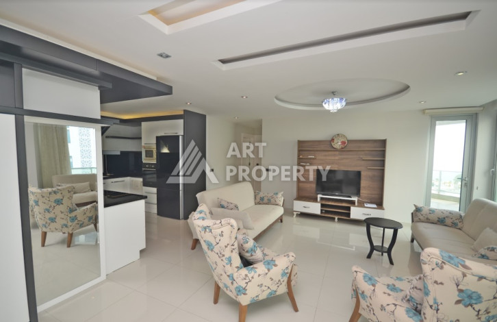 Апартаменты с видом на море планировки 2+1 в районе Каргыджак, 115м2 - Ракурс 5