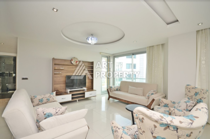 Апартаменты с видом на море планировки 2+1 в районе Каргыджак, 115м2 - Ракурс 8